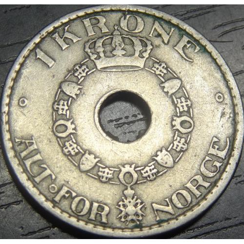 1 крона Норвегія 1925