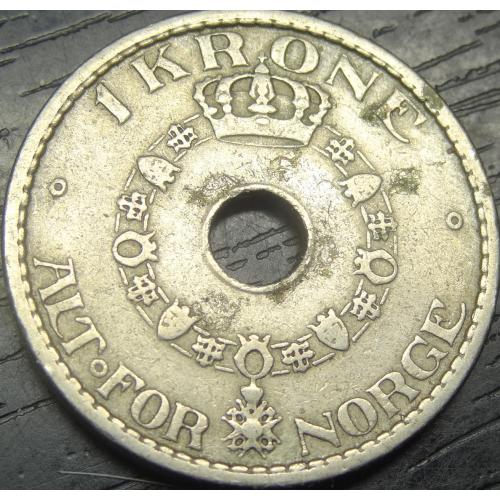 1 крона Норвегія 1937