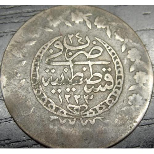 1 куруш Османська Імперія 1808 (24) срібло