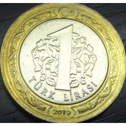 1 ліра 2019 Туреччина