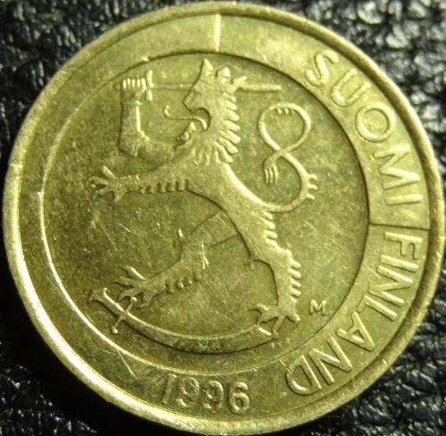 1 марка 1996 Фінляндія