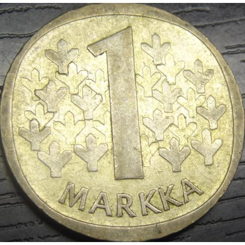 1 марка Фінляндія 1966 срібло