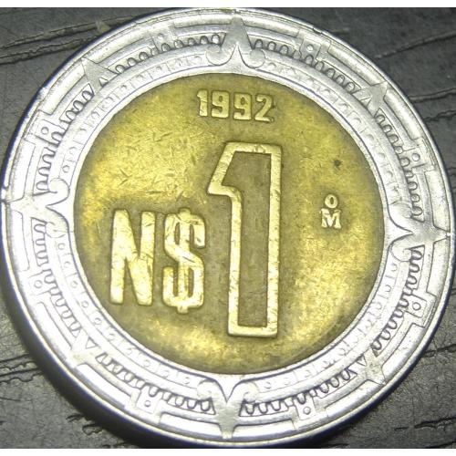 1 новий песо Мексика 1992