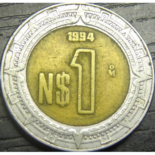 1 новий песо Мексика 1994