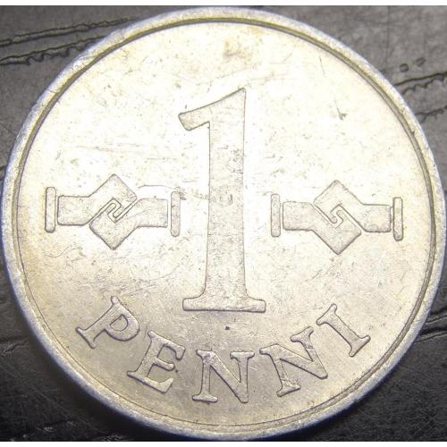 1 пенні 1978 Фінляндія