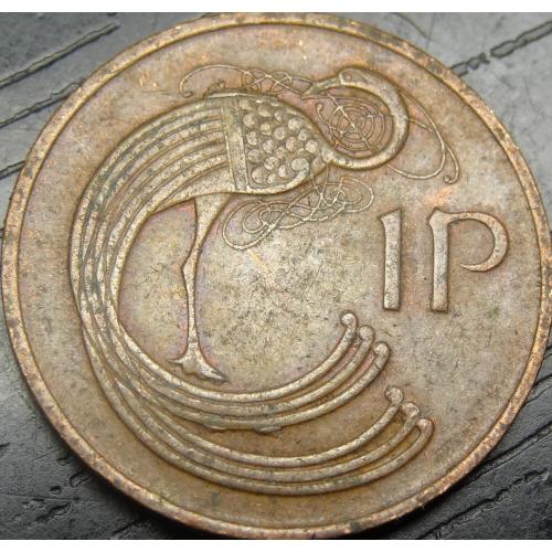 1 пенні 1988 Ірландія бронза
