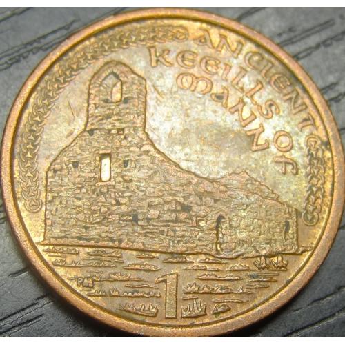 1 пенні 2001 AA Мен