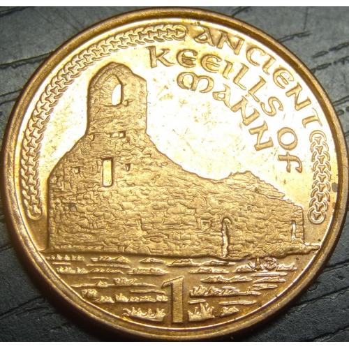 1 пенні 2002 AE Мен