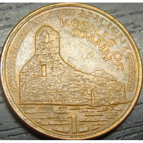 1 пенні 2002 AE Мен