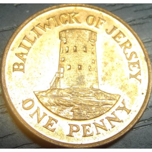 1 пенні 2002 Джерсі