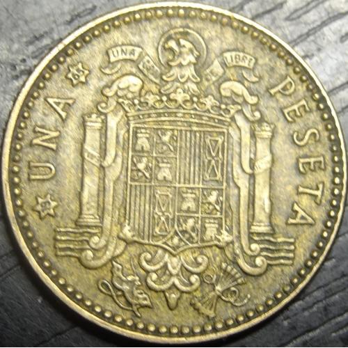 1 песета 1963 (1965) Іспанія