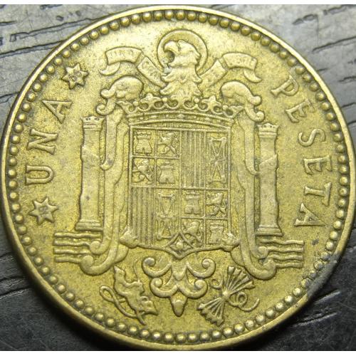 1 песета 1963 (1966) Іспанія