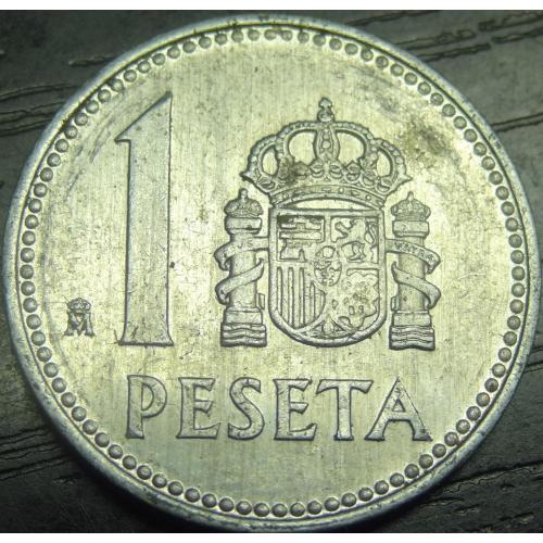 1 песета 1984 Іспанія