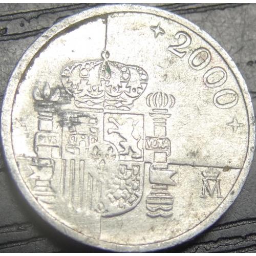 1 песета 2000 Іспанія