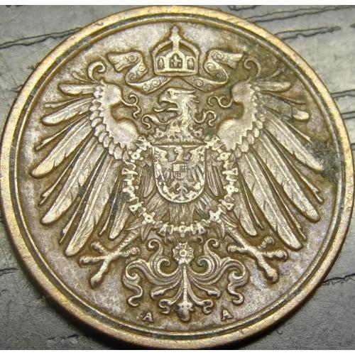 1 пфеніг 1906 A Німеччина