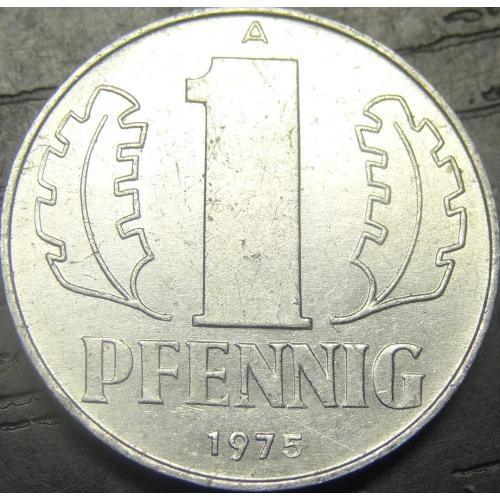 1 пфеніг 1975 НДР