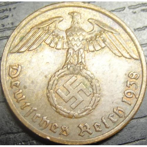 1 рейхспфеніг 1938 A Німеччина