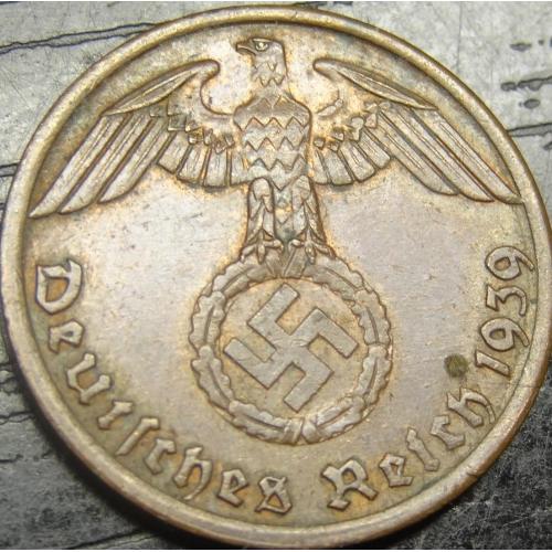 1 рейхспфеніг 1939 A Німеччина