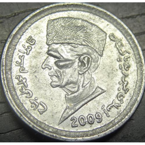1 рупія 2009 Пакистан