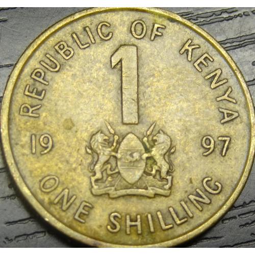 1 шилінг 1997 Кенія
