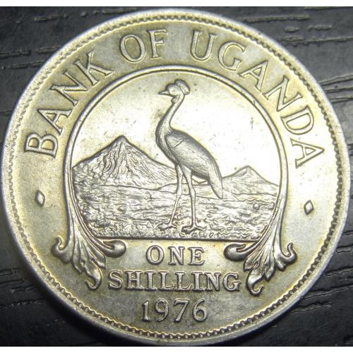 1 шилінг Уганда 1976