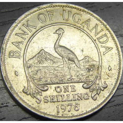 1 шилінг Уганда 1976