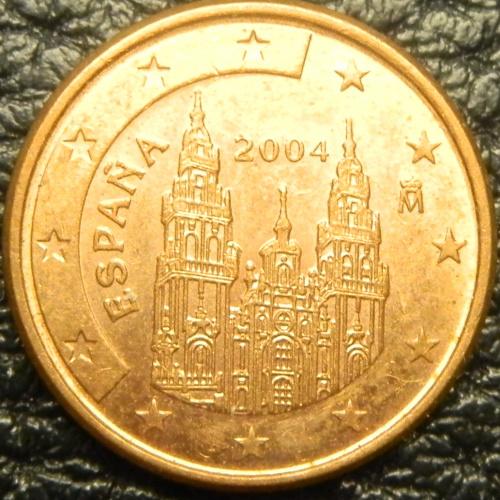 1 євроцент 2004 Іспанія