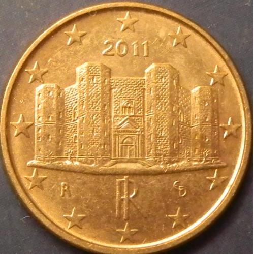 1 євроцент 2011 Італія