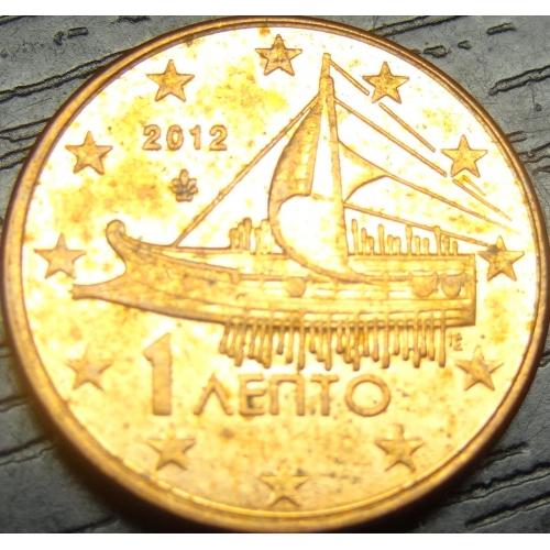 1 євроцент Греція 2012 UNС