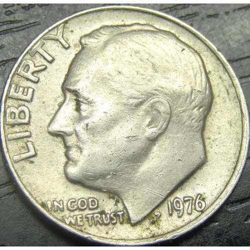 1 дайм 1976 США