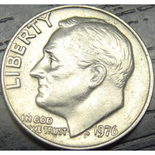 10 центів 1976 США