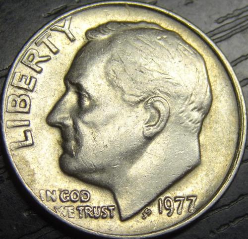 10 центів 1977 США