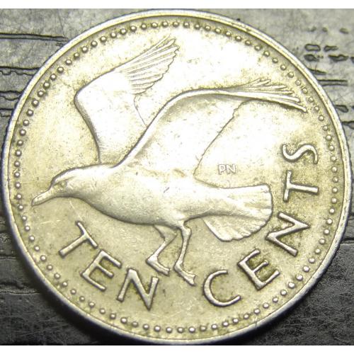 10 центів 1980 Барбадос