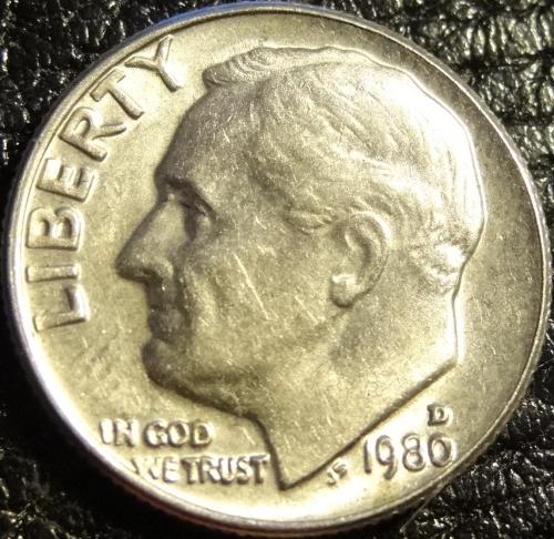 10 центів 1980 D США