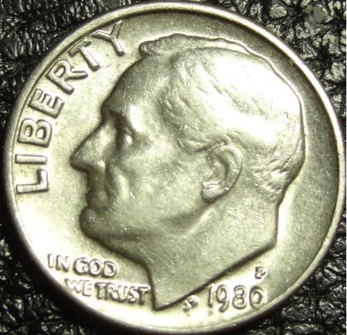 10 центів 1980 P США