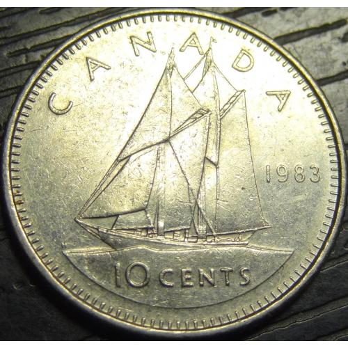 10 центів 1983 Канада