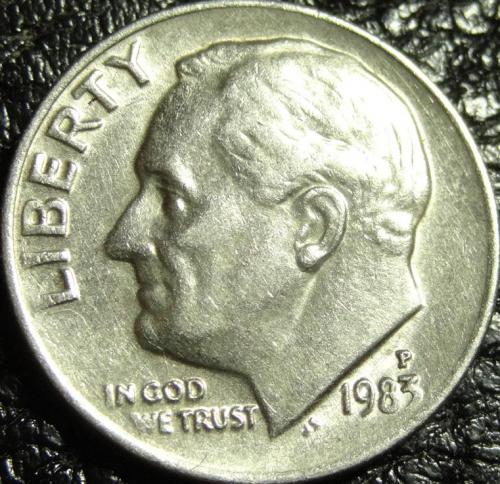 10 центів 1983 P США