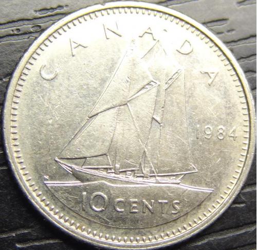 10 центів 1984 Канада