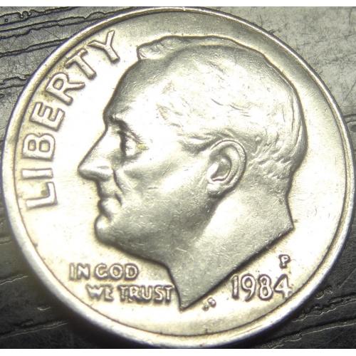 10 центів 1984 P США