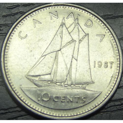 10 центів 1987 Канада