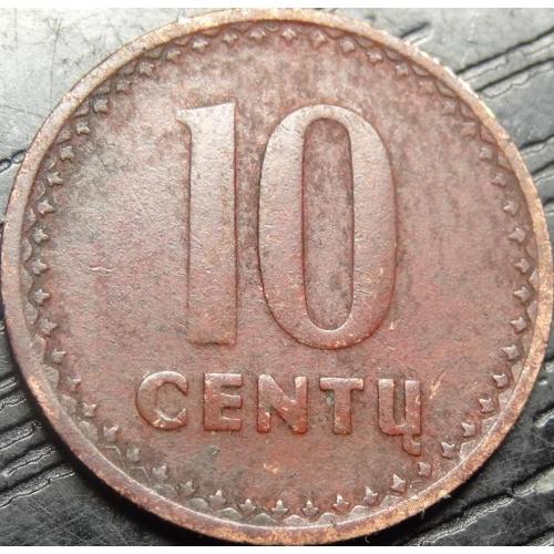 10 центів 1991 Литва