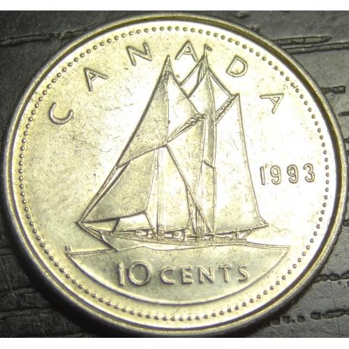 10 центів 1993 Канада