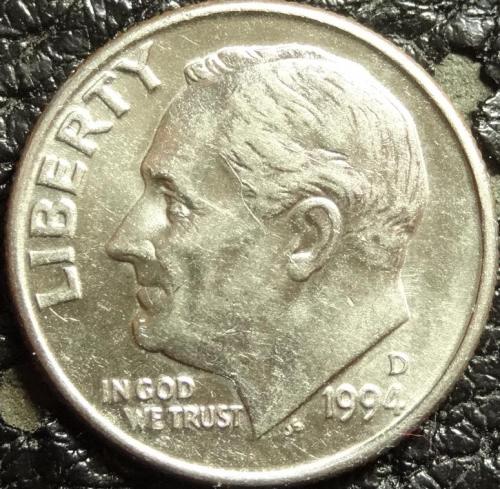 10 центів 1994 D США