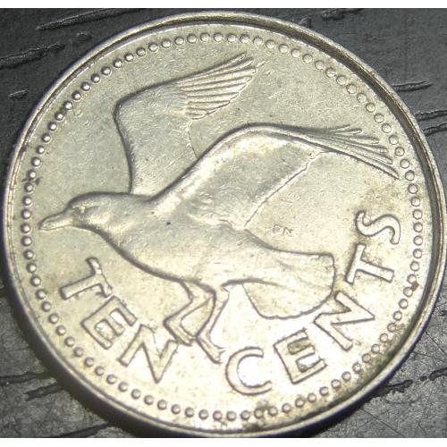 10 центів 1995 Барбадос