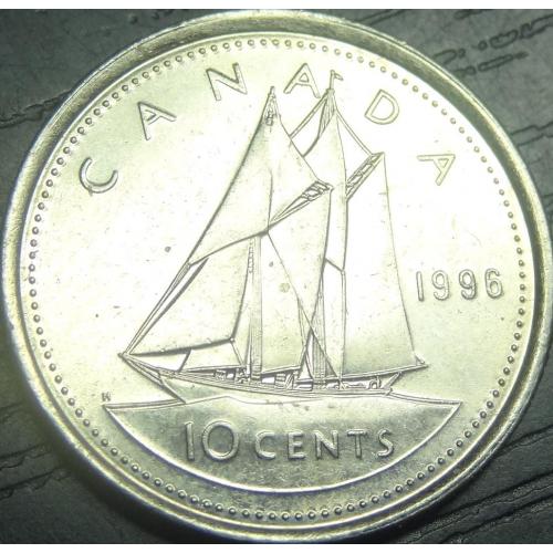 10 центів 1996 Канада