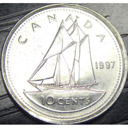 10 центів 1997 Канада