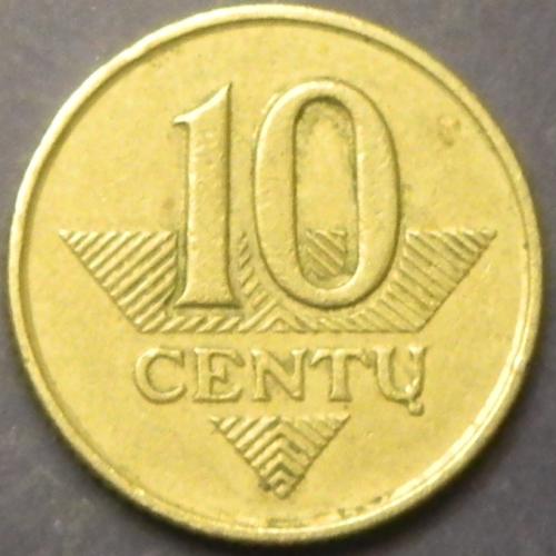 10 центів 1997 Литва