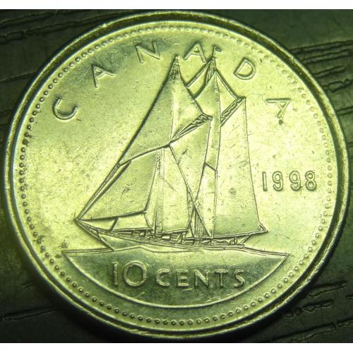 10 центів 1998 Канада