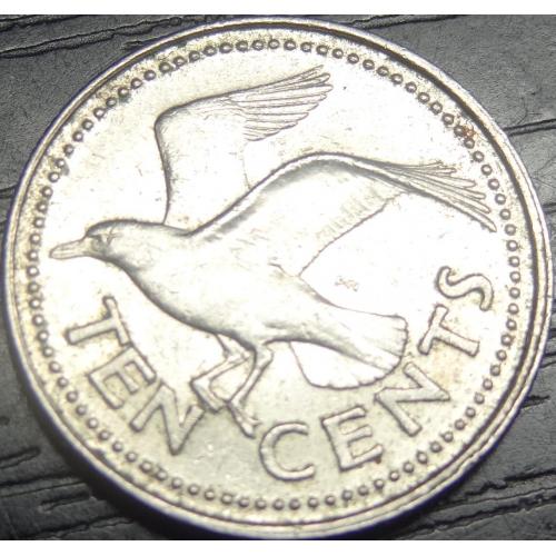 10 центів 2001 Барбадос