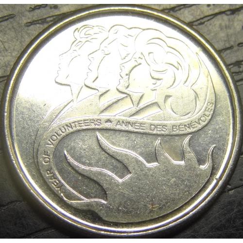 10 центів 2001 P Канада - Рік Волонтерів